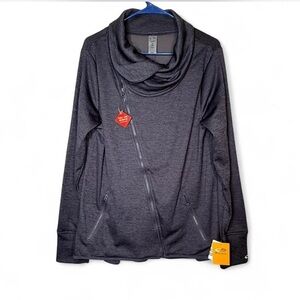 Champion Dark Gray Sleeve with Logo